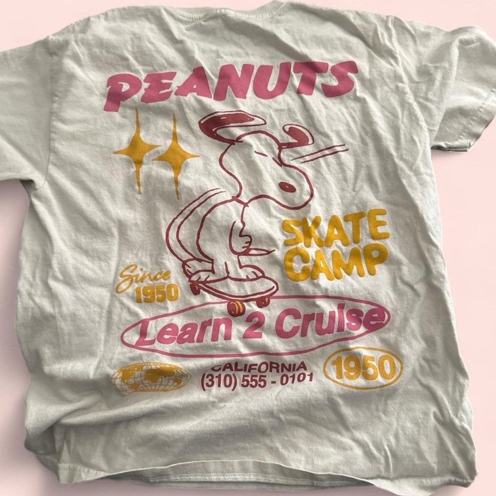 Peanuts Light Gray T-Shirt